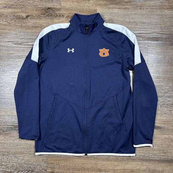Under Armour Rival Knit Jacket Women's S Team Issued Auburn Tigers Performance - Picture 1 of 7